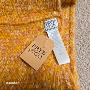 NWT Frye & Co Infinity Scarf Gold Yellow